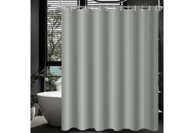 LuxusKollektion Duschvorhang Duschvorhang 150x150cm grau wasserabweisend Multi 193 150 x 150 cm von LuxusKollektion