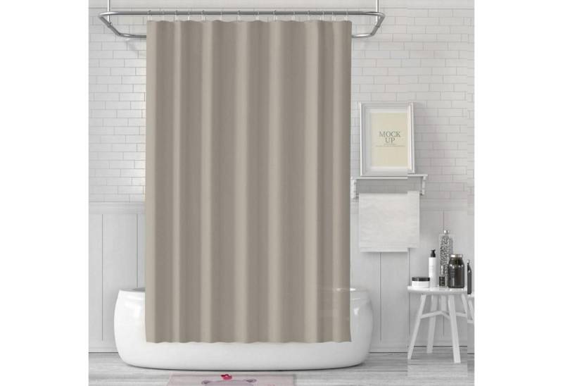 LUKDUNG Duschvorhang Duschvorhang 180x200 Anti-schimmel Stoff Wasserdicht Waschbar PEVA von LUKDUNG
