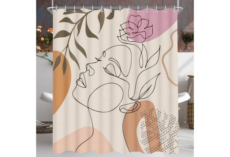 Lerores Duschvorhang Duschvorhang 180x200cm Wasserabweisend Frauen Muster Anti-Schimmel Lerores Duschvorhang Duschvorhang 180x200cm Wasserabweisend Frauen Muster Anti-Schimmel von Lerores