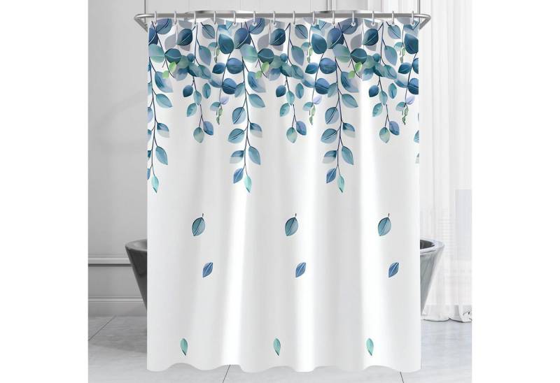 Lerores Duschvorhang Duschvorhang 200x200cm Grün Blätter Pflanze Beschwerter Saum Lerores Duschvorhang Duschvorhang 200x200cm Grün Blätter Pflanze Beschwerter Saum von Lerores