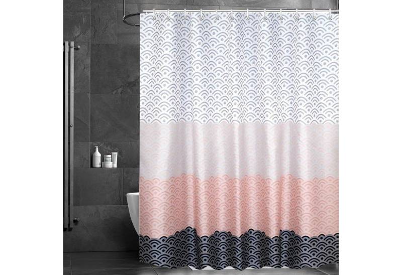 Lerores Duschvorhang Duschvorhang Blume 100x200cm Wasserdicht Antischimmel von Lerores