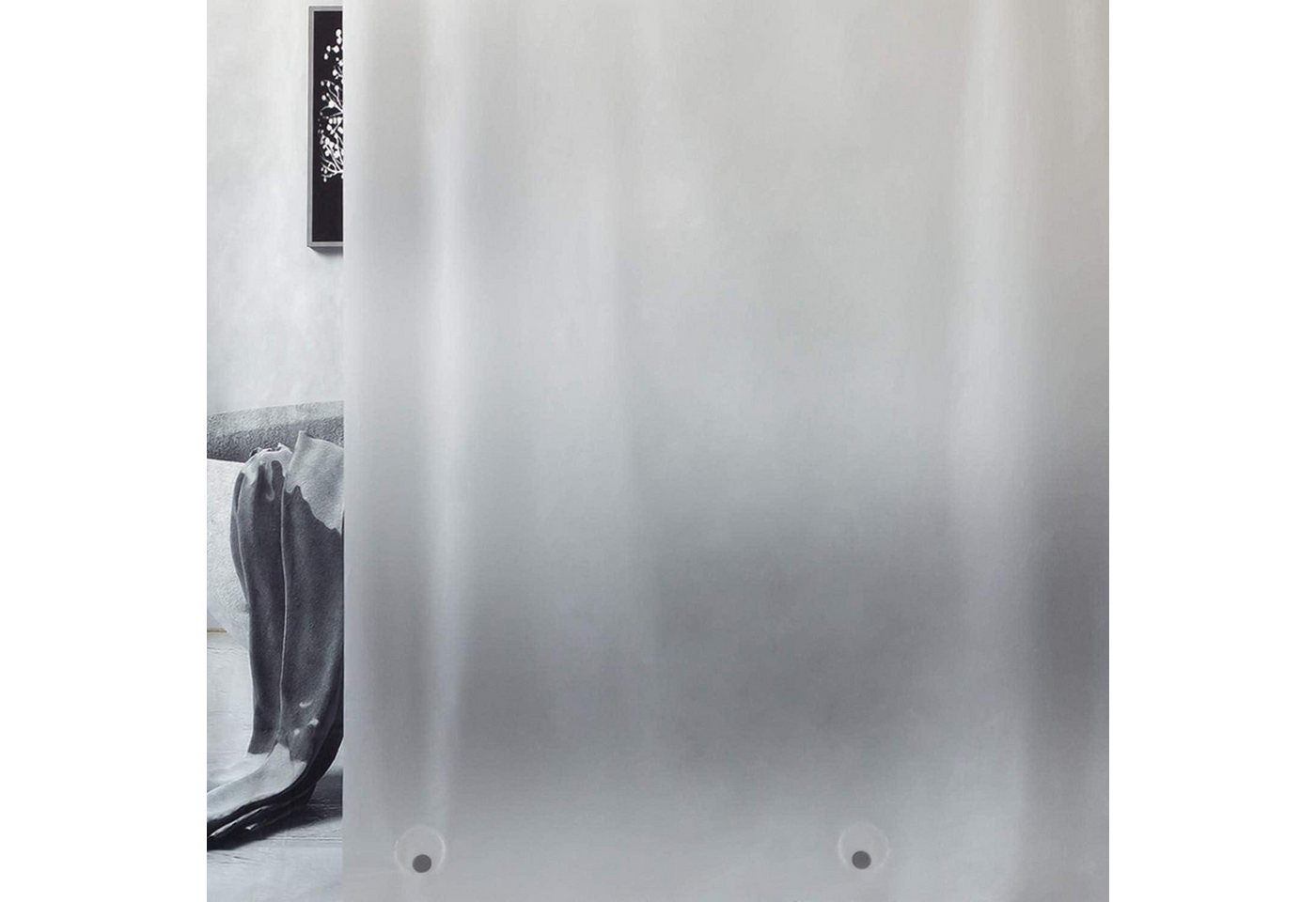 LuxusKollektion Duschvorhang Duschvorhang Magnet Wasserdicht Mattglass H200 x B183 cm 1er Pack LuxusKollektion Duschvorhang Duschvorhang Magnet Wasserdicht Mattglass H200 x B183 cm 1er Pack von LuxusKollektion