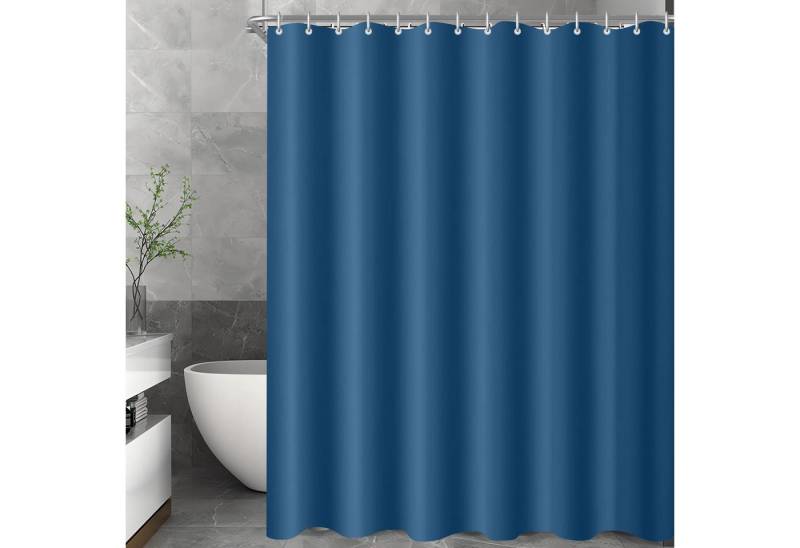 LuxusKollektion Duschvorhang Duschvorhang Polyester Antischimmel Waschbar Dunkelblau 100 x 180 cm LuxusKollektion Duschvorhang Duschvorhang Polyester Antischimmel Waschbar Dunkelblau 100 x 180 cm von LuxusKollektion
