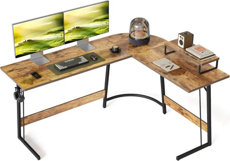 LuxusKollektion Eckschreibtisch Gaming Eckschreibtisch 150 x 120 cm L-Form mit von LuxusKollektion