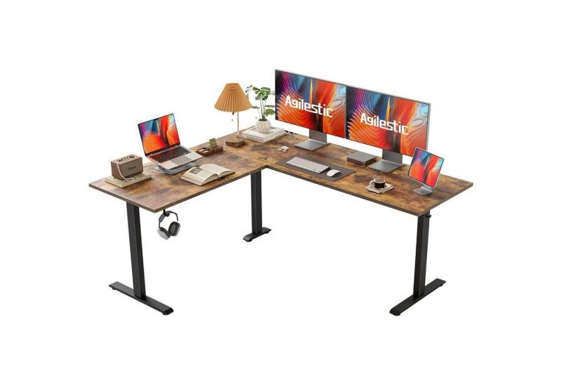 LuxusKollektion Eckschreibtisch Schreibtisch L Höhenverstellbar Elektrisch Steh Braun 160 x 140 cm LuxusKollektion Eckschreibtisch Schreibtisch L Höhenverstellbar Elektrisch Steh Braun 160 x 140 cm von LuxusKollektion