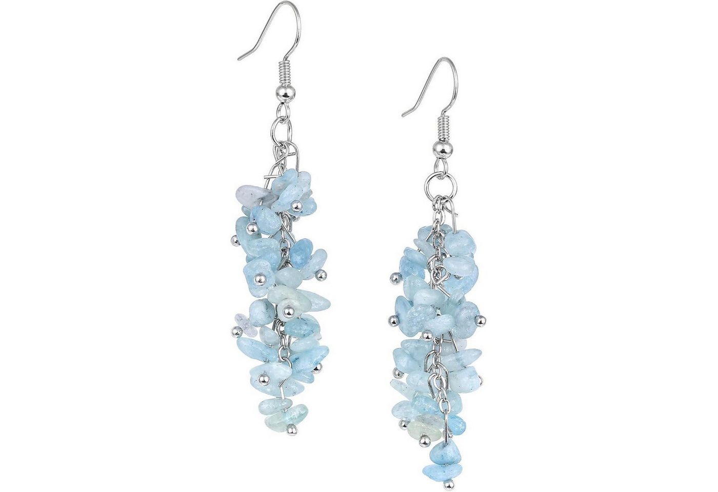 LuxusKollektion Edelstein Ohrringe Kristall Quarz Edelstein Haken Baumeln Damen Blau LuxusKollektion Edelstein Ohrringe Kristall Quarz Edelstein Haken Baumeln Damen Blau von LuxusKollektion