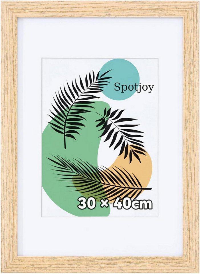 LuxusKollektion Einzelrahmen Bilderrahmen 30x40 cm Fotorahmen Posterrahmen Holzrahmen Acrylglas LuxusKollektion Einzelrahmen Bilderrahmen 30x40 cm Fotorahmen Posterrahmen Holzrahmen Acrylglas von LuxusKollektion
