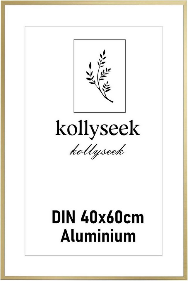 LuxusKollektion Einzelrahmen Bilderrahmen Aluminium 40x60 cm Gold Acrylglas Poster Rahmen modern LuxusKollektion Einzelrahmen Bilderrahmen Aluminium 40x60 cm Gold Acrylglas Poster Rahmen modern von LuxusKollektion