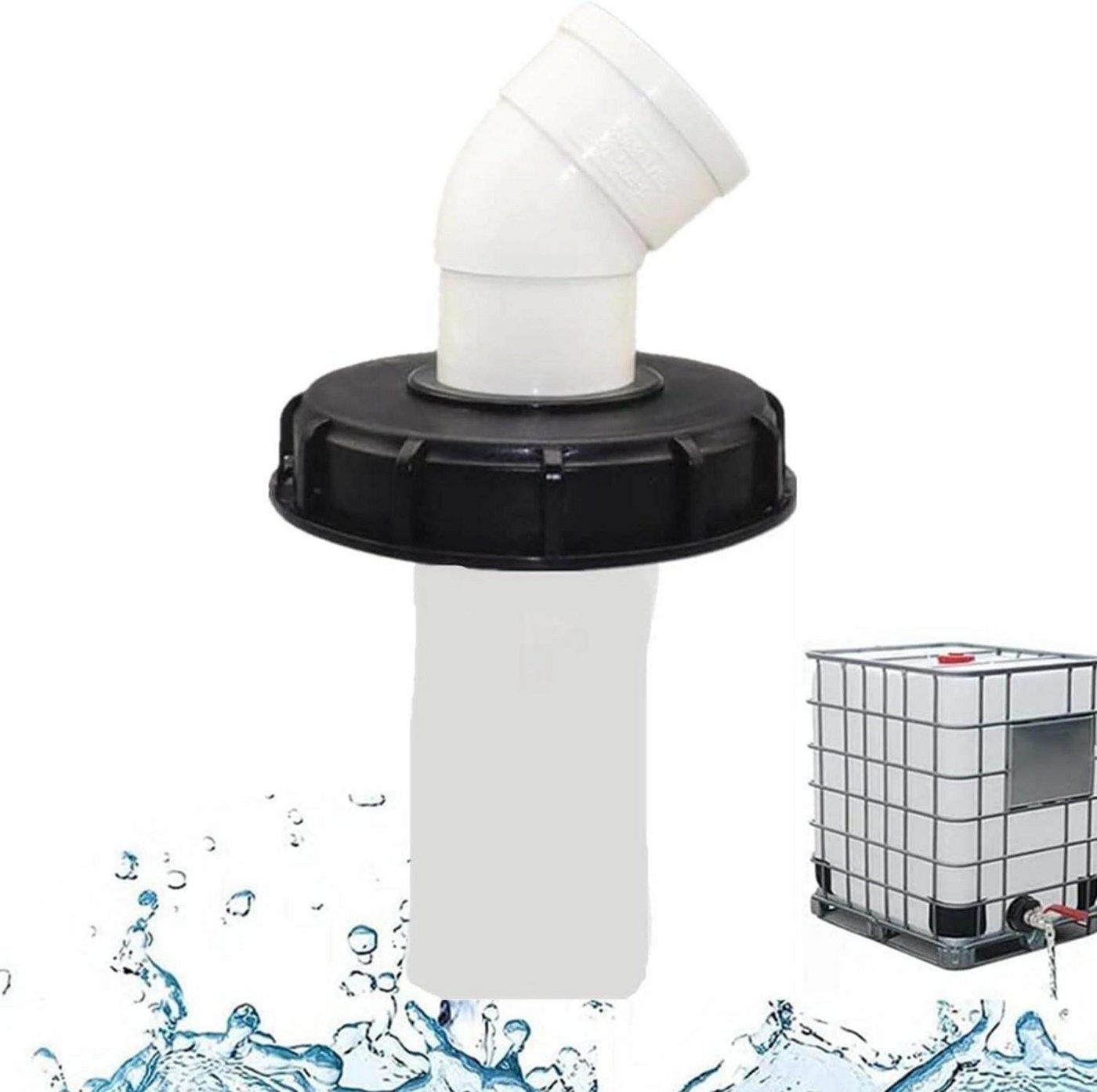 LuxusKollektion Entwässerungsrinne IBC Deckel Filter Nylon 45° Wasserfilter Regenwasser Tank Zubehör LuxusKollektion Entwässerungsrinne IBC Deckel Filter Nylon 45° Wasserfilter Regenwasser Tank Zubehör von LuxusKollektion