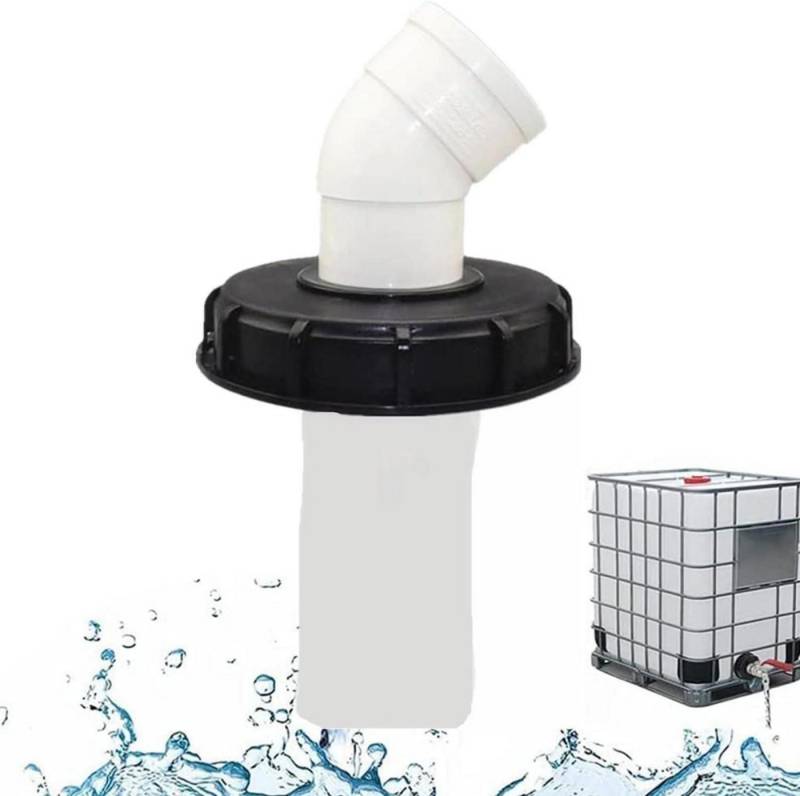 LuxusKollektion Entwässerungsrinne IBC Deckel Filter Nylon 45° Wasserfilter Regenwasser Tank Zubehör von LuxusKollektion