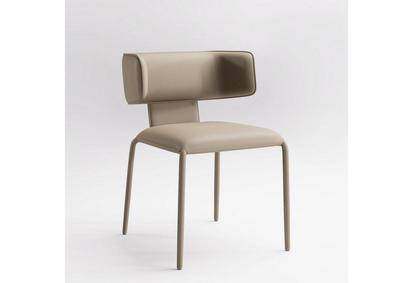 LuxusKollektion Esszimmerstuhl Esszimmerstuhl Leder Polsterstuhl Küchenstuhl Khaki C Lehne LuxusKollektion Esszimmerstuhl Esszimmerstuhl Leder Polsterstuhl Küchenstuhl Khaki C Lehne von LuxusKollektion