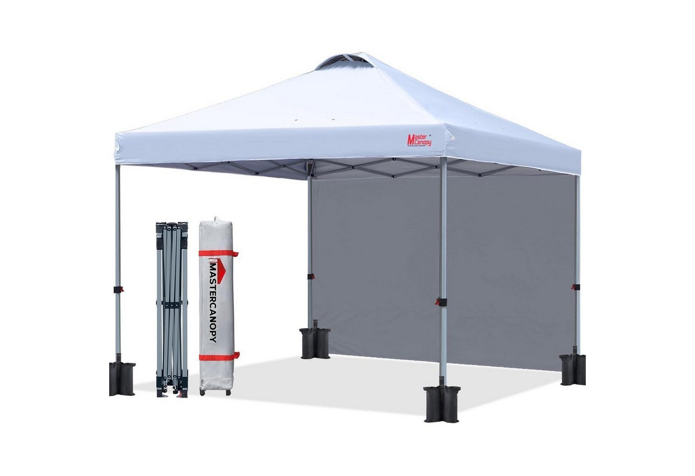 LuxusKollektion Faltpavillon Faltpavillon Pop Up Seitenwand Entlüftung Garten Markt 2x2M Weiß LuxusKollektion Faltpavillon Faltpavillon Pop Up Seitenwand Entlüftung Garten Markt 2x2M Weiß von LuxusKollektion