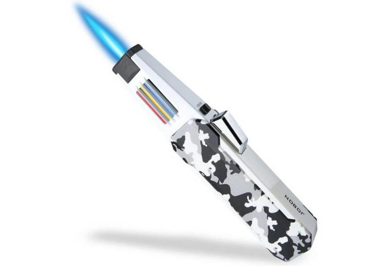 JETPRO Feuerzeug Butan Fackel Feuerzeug Einhand Operation mit Jet Flame Einstellung von JETPRO