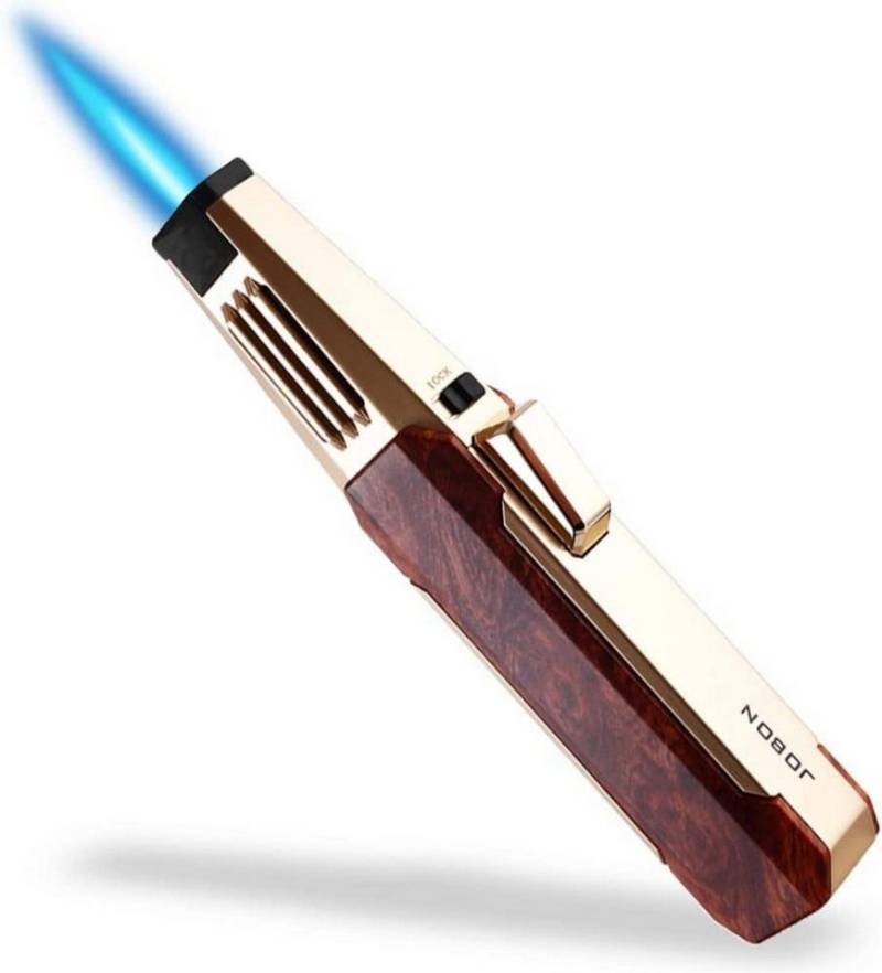 JETPRO Feuerzeug Butan-Taschenlampe Feuerzeug verstellbare Strahlflamme Küche von JETPRO