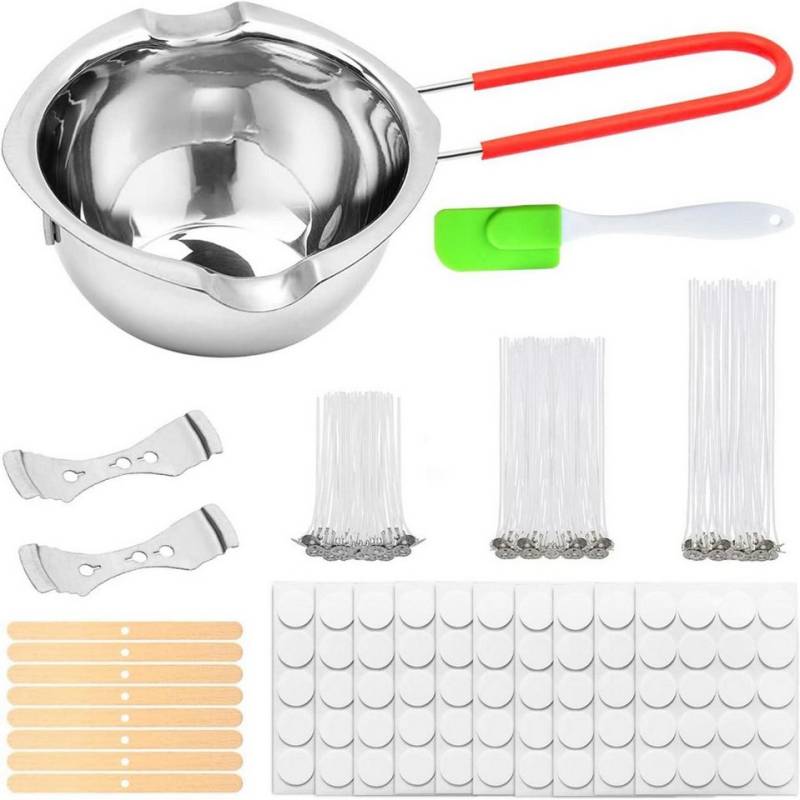 LuxusKollektion Formkerze Kerzenherstellungsset 180-teiliges DIY-Kit Kerzengießwerkzeug von LuxusKollektion