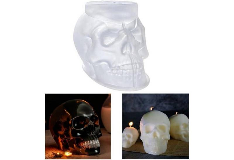 LuxusKollektion Formkerze Silikonform 3D Schädel Kerze Epoxidharz Gießform 1Pc Groß Totenkopf LuxusKollektion Formkerze Silikonform 3D Schädel Kerze Epoxidharz Gießform 1Pc Groß Totenkopf von LuxusKollektion