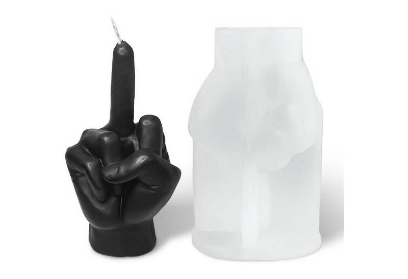 LuxusKollektion Formkerze Silikonform Kerze Hand Finger Gesten Harz Formen 1Pc Große Hand-Finger von LuxusKollektion
