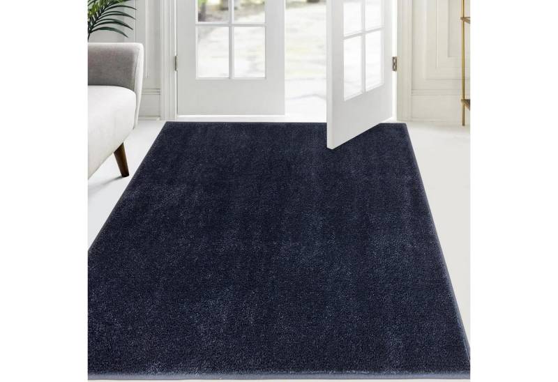 LuxusKollektion Fußmatte Schmutzfangmatte Sauberlaufmatte 120 x 180 cm Rechteckig Dunkelblau LuxusKollektion Fußmatte Schmutzfangmatte Sauberlaufmatte 120 x 180 cm Rechteckig Dunkelblau von LuxusKollektion
