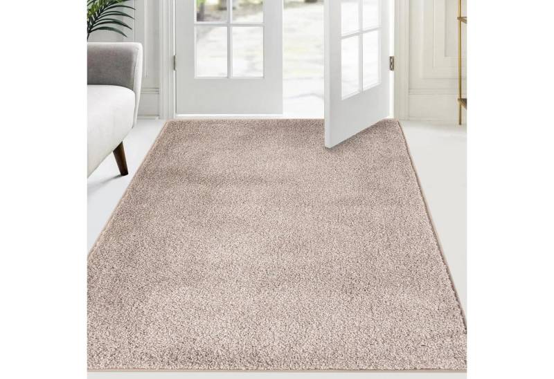 LuxusKollektion Fußmatte Schmutzfangmatte Sauberlaufmatte 137 x 210 cm (Rechteckig) Beige von LuxusKollektion