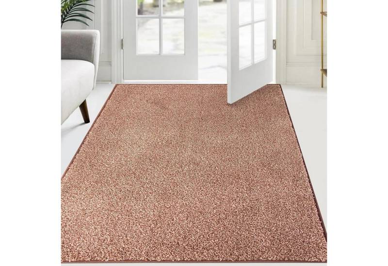 LuxusKollektion Fußmatte Schmutzfangmatte maschinenwaschbar 120 x 180 cm (Rechteckig) Braun von LuxusKollektion