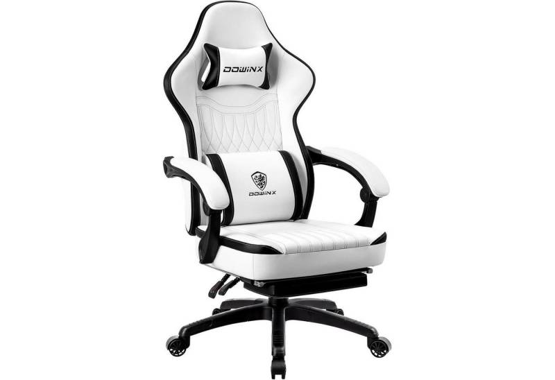 LuxusKollektion Gaming-Stuhl Gaming Stuhl Massagefunktion PU Leder Schwarz Weiß verbundene Armlehne LuxusKollektion Gaming-Stuhl Gaming Stuhl Massagefunktion PU Leder Schwarz Weiß verbundene Armlehne von LuxusKollektion