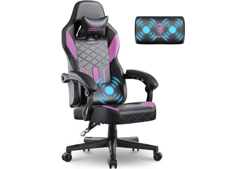 LuxusKollektion Gaming-Stuhl Gaming Stuhl Racing Gamer Stuhl mit Frühling Kissen und von LuxusKollektion