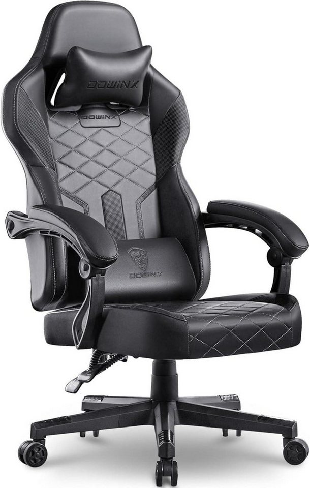 LuxusKollektion Gaming-Stuhl Gaming Stuhl Racing Gamer mit Frühling Kissen, Ergonomisch von LuxusKollektion