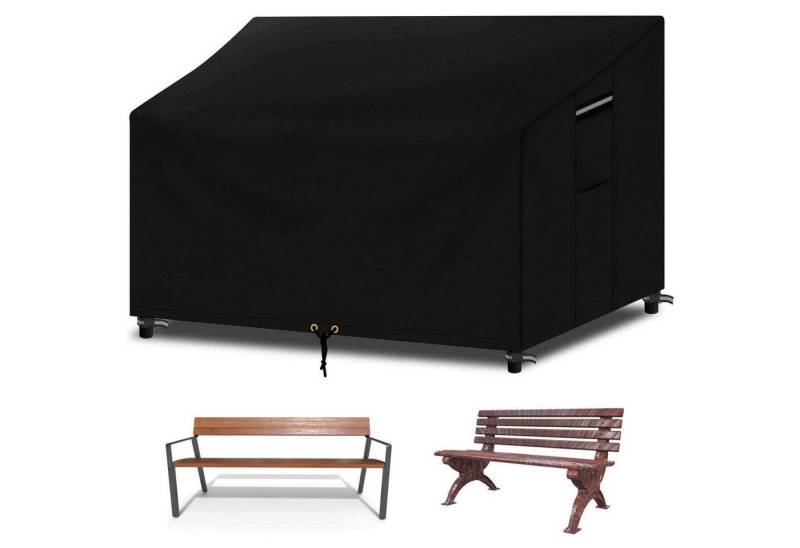 LuxusKollektion Gartenmöbel-Schutzhülle Außenbankbezug 2Sitzer Wasserdicht 6000d Schwarz 134x66x63 89cm LuxusKollektion Gartenmöbel-Schutzhülle Außenbankbezug 2Sitzer Wasserdicht 6000d Schwarz 134x66x63 89cm von LuxusKollektion