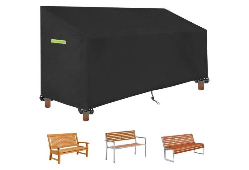 LuxusKollektion Gartenmöbel-Schutzhülle Gartenbank Schutzhülle 2/3 Sitzer Schwarz 165x67x65/91cm - Wasserdicht LuxusKollektion Gartenmöbel-Schutzhülle Gartenbank Schutzhülle 2/3 Sitzer Schwarz 165x67x65/91cm - Wasserdicht von LuxusKollektion
