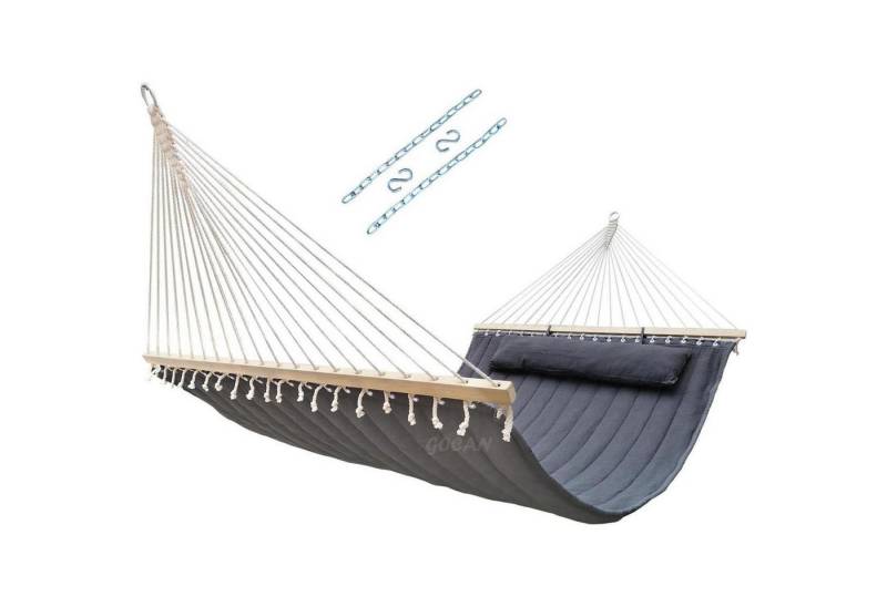 LuxusKollektion Gartenstuhl Doppelhängematte Stoff Spreizstangen Innenhof Abend LuxusKollektion Gartenstuhl Doppelhängematte Stoff Spreizstangen Innenhof Abend von LuxusKollektion