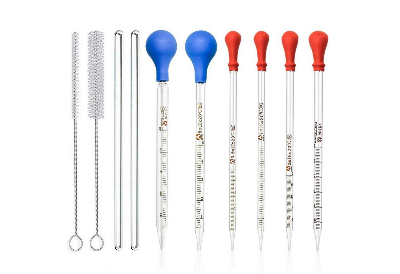 LuxusKollektion Glas Glas Pipetten Große Silikagel Messpipetten Labortropfpipetten 6 Stücke LuxusKollektion Glas Glas Pipetten Große Silikagel Messpipetten Labortropfpipetten 6 Stücke von LuxusKollektion