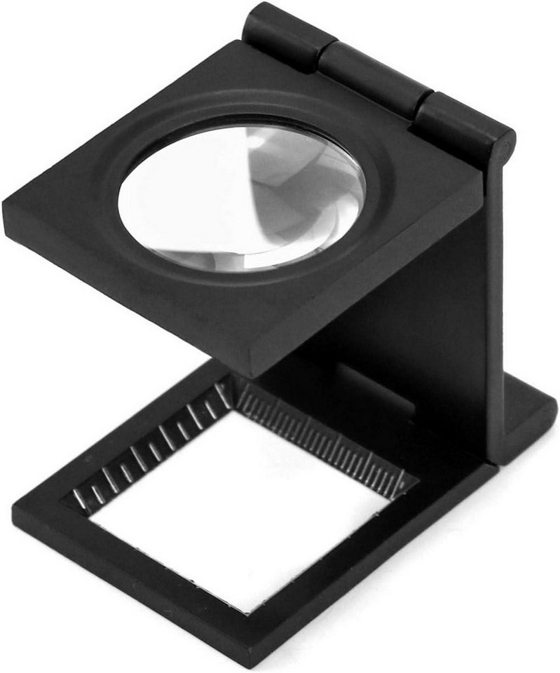 LuxusKollektion Glas Klapplupe 10X mit Maßstab und Tasche, Metall für Löten Nähen Lesen 1 LuxusKollektion Glas Klapplupe 10X mit Maßstab und Tasche, Metall für Löten Nähen Lesen 1 von LuxusKollektion