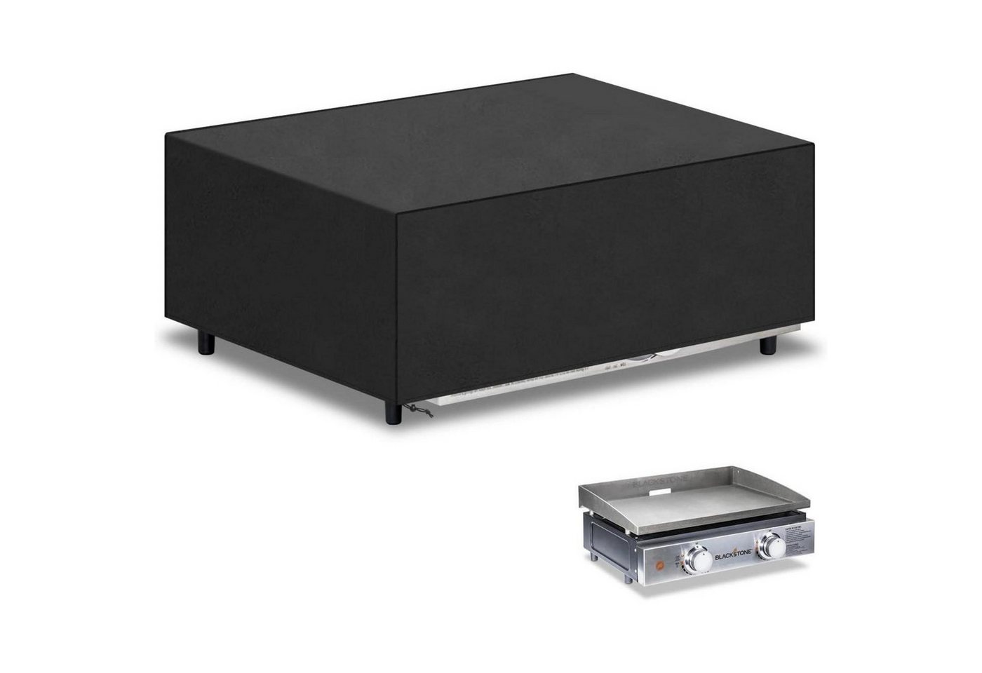 LuxusKollektion Grillabdeckhaube Abdeckhaube Tischgrill wasserdicht Plancha Gasgrill 60X45X25cm LuxusKollektion Grillabdeckhaube Abdeckhaube Tischgrill wasserdicht Plancha Gasgrill 60X45X25cm von LuxusKollektion