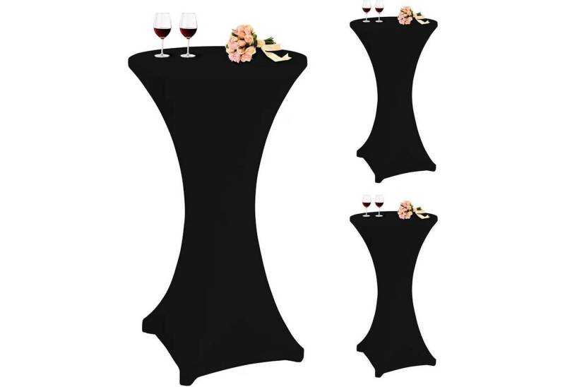LuxusKollektion Hängedekoration Husse Stehtisch Stretch 60-65cm Schwarz 3erSet Schwarz 60×110cm 3Pcs LuxusKollektion Hängedekoration Husse Stehtisch Stretch 60-65cm Schwarz 3erSet Schwarz 60×110cm 3Pcs von LuxusKollektion
