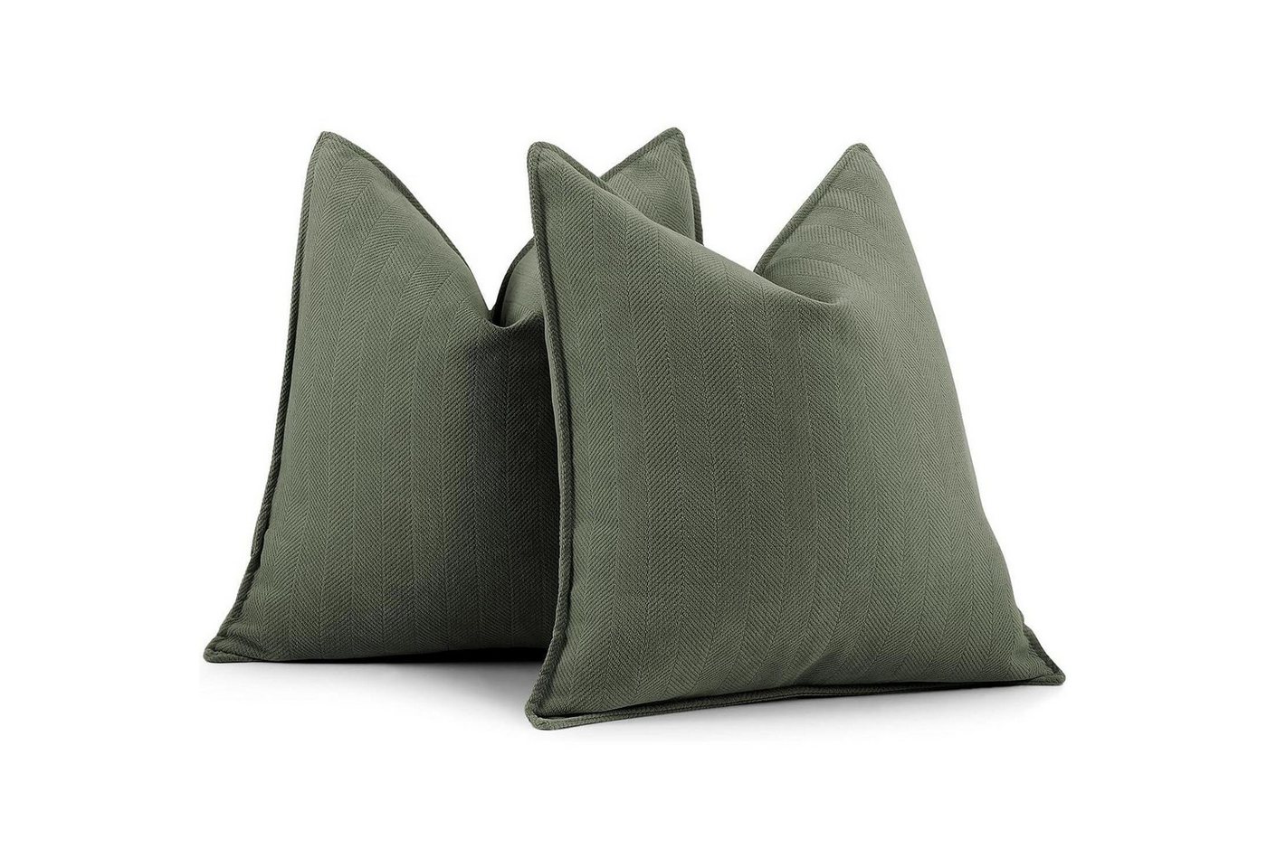 LuxusKollektion Hängedekoration Kissenbezug Chenille Dekokissen Armeegrün 45 x 45 cm 2 Stück LuxusKollektion Hängedekoration Kissenbezug Chenille Dekokissen Armeegrün 45 x 45 cm 2 Stück von LuxusKollektion