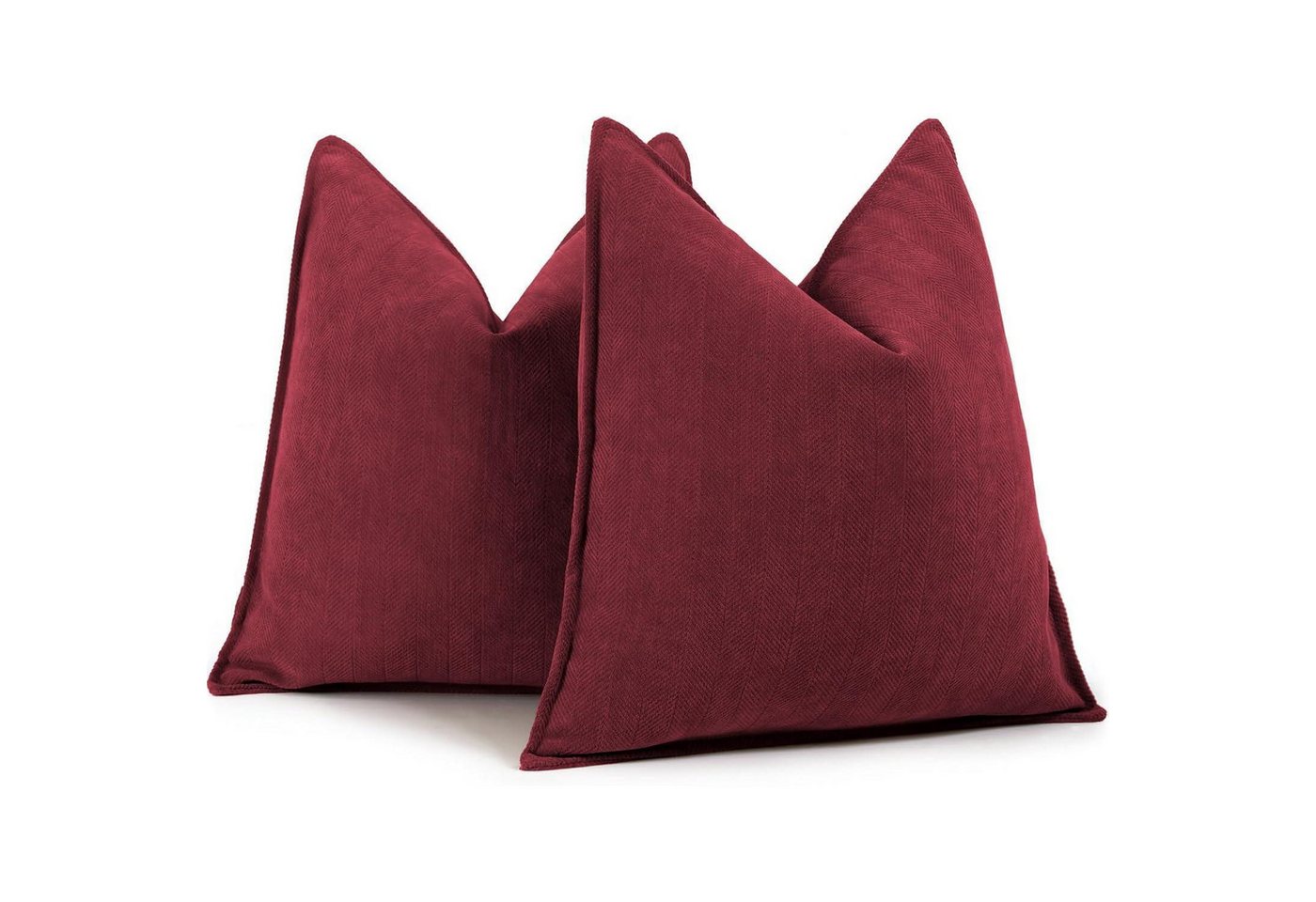 LuxusKollektion Hängedekoration Kissenbezug Chenille Dekokissen Couch Burgunder 45 x 45 cm 2 Stück LuxusKollektion Hängedekoration Kissenbezug Chenille Dekokissen Couch Burgunder 45 x 45 cm 2 Stück von LuxusKollektion