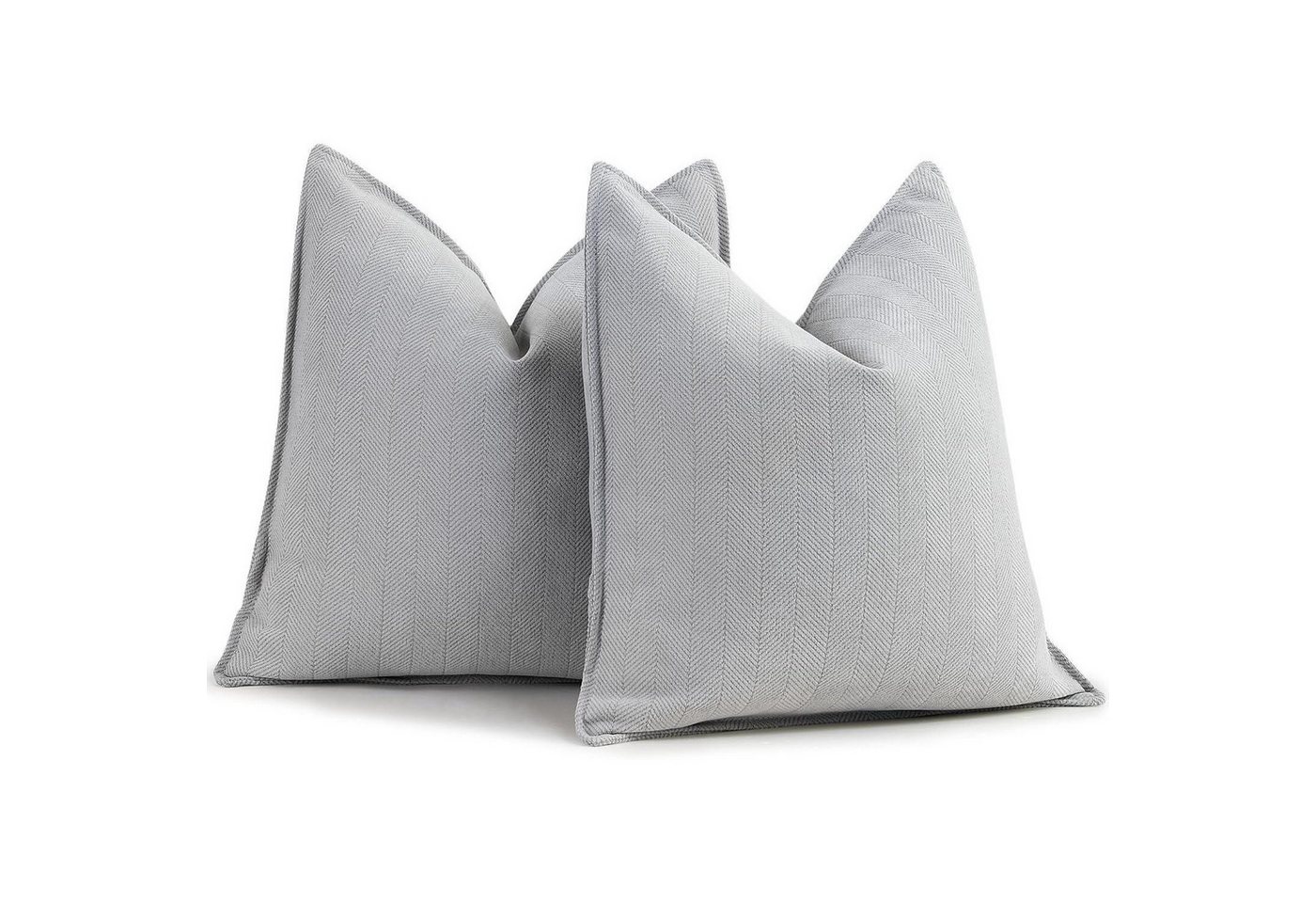 LuxusKollektion Hängedekoration Kissenbezug Chenille Dekokissen Hell Grau 45 x 45 cm 2 Stück LuxusKollektion Hängedekoration Kissenbezug Chenille Dekokissen Hell Grau 45 x 45 cm 2 Stück von LuxusKollektion