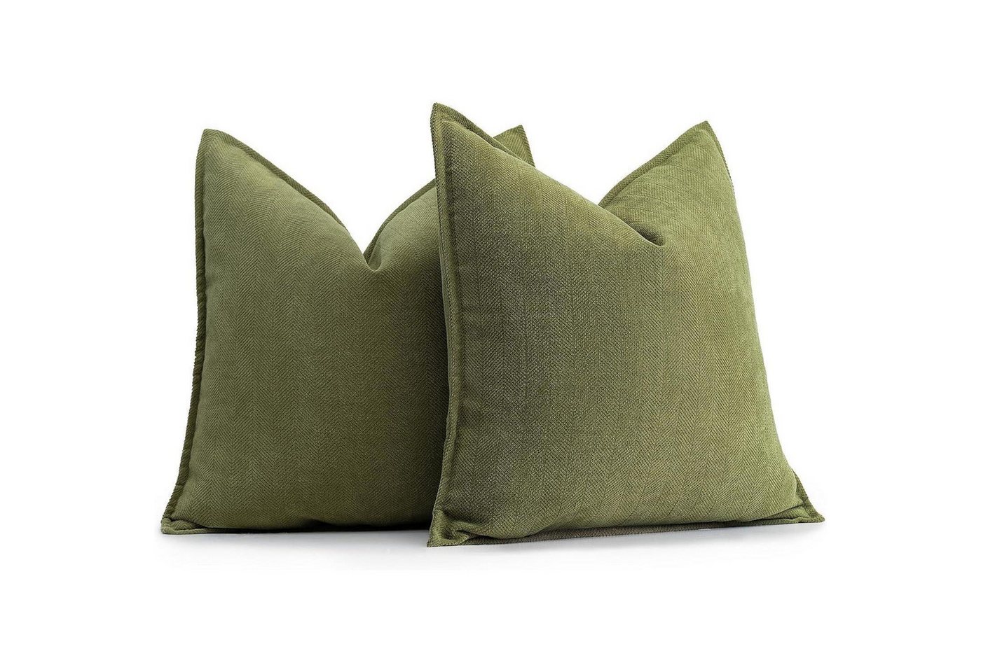 LuxusKollektion Hängedekoration Kissenbezug Chenille Sofakissen Oliv Grün 60 x 60 cm 2 Stück LuxusKollektion Hängedekoration Kissenbezug Chenille Sofakissen Oliv Grün 60 x 60 cm 2 Stück von LuxusKollektion