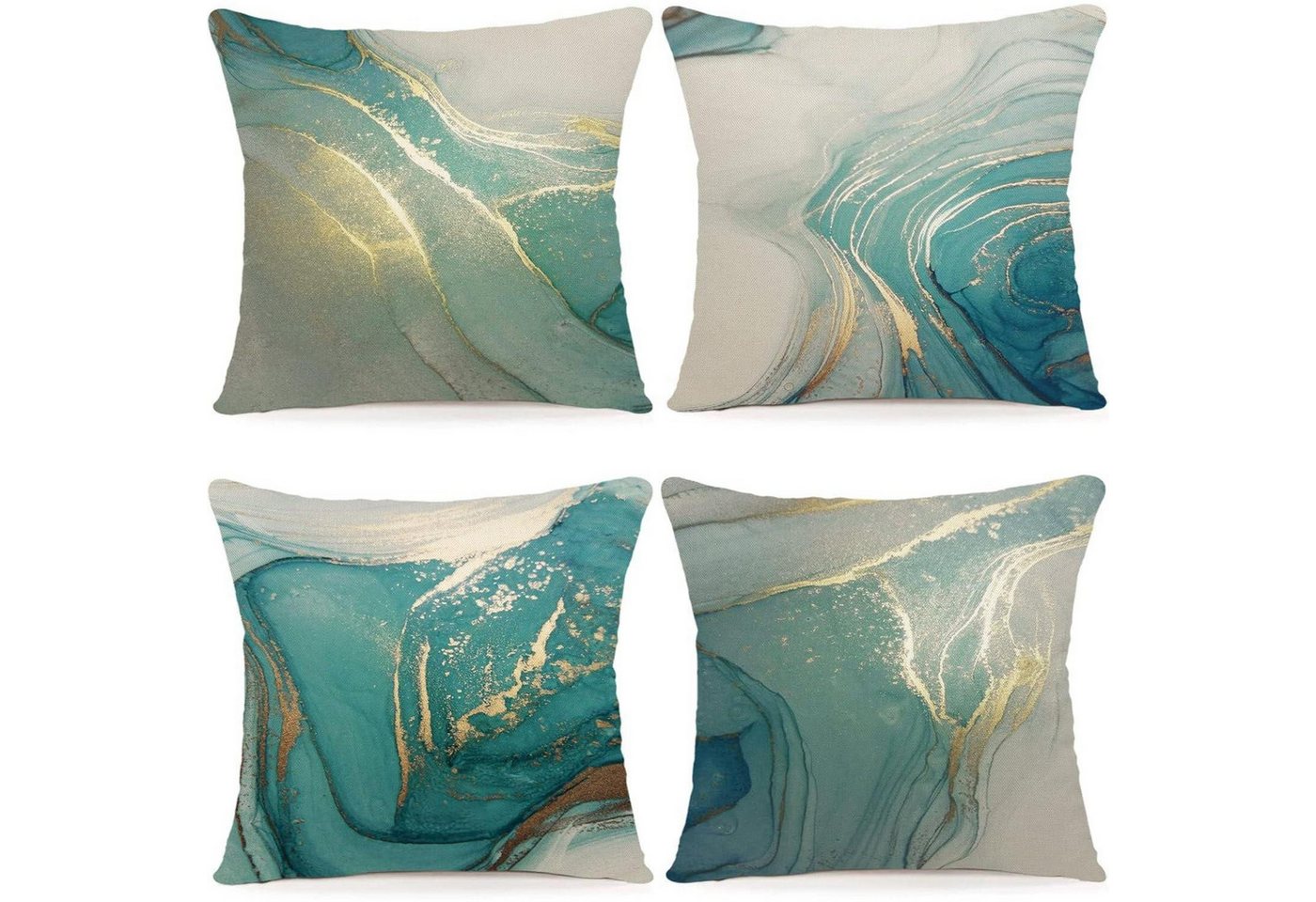 LuxusKollektion Hängedekoration Kissenbezug Leinen Dekokissen Muster Sofa A079 50 x 50 cm 4 Stück LuxusKollektion Hängedekoration Kissenbezug Leinen Dekokissen Muster Sofa A079 50 x 50 cm 4 Stück von LuxusKollektion