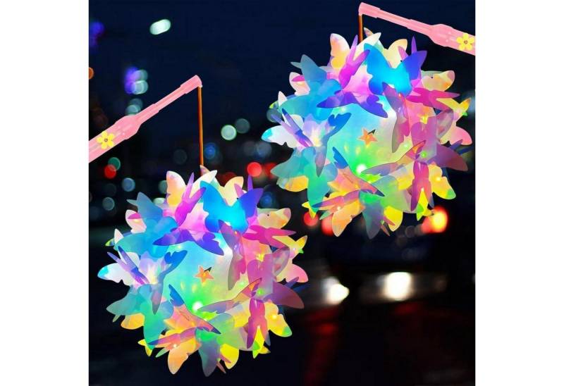 LuxusKollektion Hängedekoration Laterne St Martin Kinder Bastelset Laternenstab Lampion Bunt 2pcs LuxusKollektion Hängedekoration Laterne St Martin Kinder Bastelset Laternenstab Lampion Bunt 2pcs von LuxusKollektion