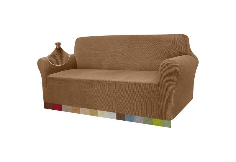 LuxusKollektion Hängedekoration Sofabezug Elastisch Jacquard Wohnzimmer Hunde Haustiere 3 Sitzer Kamel LuxusKollektion Hängedekoration Sofabezug Elastisch Jacquard Wohnzimmer Hunde Haustiere 3 Sitzer Kamel von LuxusKollektion