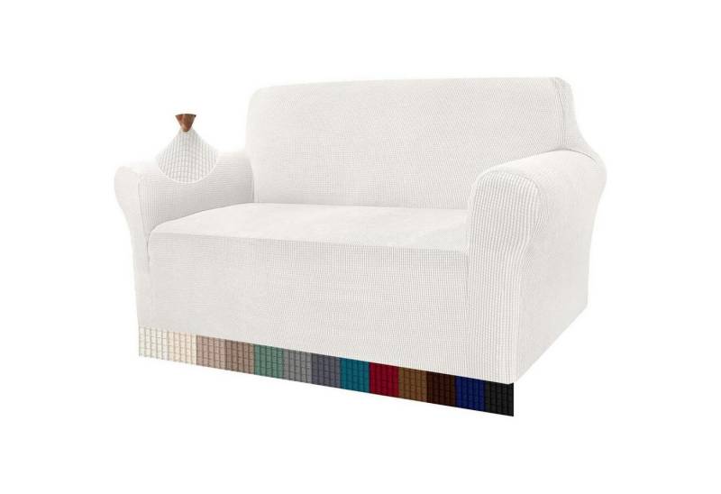 LuxusKollektion Hängedekoration Sofabezug Sofahusse Jacquard Stretch Hunde Haustiere 2 Sitzer Creme LuxusKollektion Hängedekoration Sofabezug Sofahusse Jacquard Stretch Hunde Haustiere 2 Sitzer Creme von LuxusKollektion