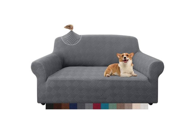 LuxusKollektion Hängedekoration Sofabezug Sofaschutz Rhombus Couchbezug Haustiere 2 Sitzer Hellgrau LuxusKollektion Hängedekoration Sofabezug Sofaschutz Rhombus Couchbezug Haustiere 2 Sitzer Hellgrau von LuxusKollektion