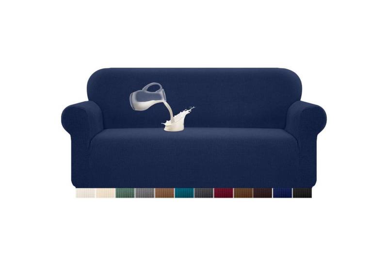 LuxusKollektion Hängedekoration Sofabezug Stretch Wasserdicht Spandex Anti Rutsch 3 Sitzer Dunkelblau LuxusKollektion Hängedekoration Sofabezug Stretch Wasserdicht Spandex Anti Rutsch 3 Sitzer Dunkelblau von LuxusKollektion