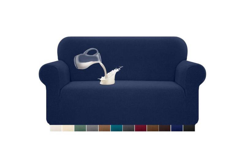 LuxusKollektion Hängedekoration Sofabezug Stretch Wasserdicht Spandex Jacquard 2 Sitzer Dunkelblau LuxusKollektion Hängedekoration Sofabezug Stretch Wasserdicht Spandex Jacquard 2 Sitzer Dunkelblau von LuxusKollektion