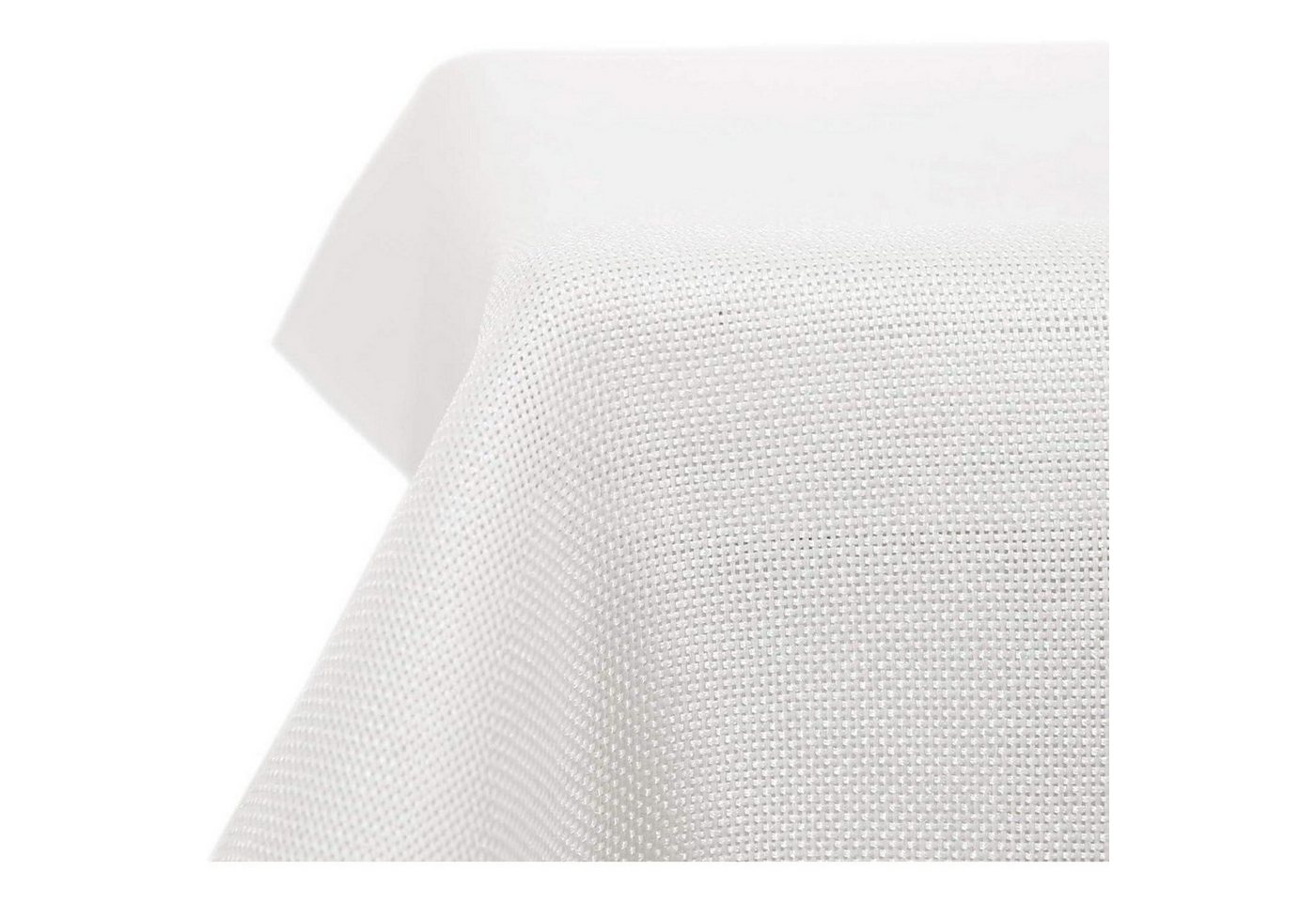 LuxusKollektion Hängedekoration Tischdecke Abwaschbar Lotuseffekt 300 x 150 cm (Rechteckig) Weiß von LuxusKollektion