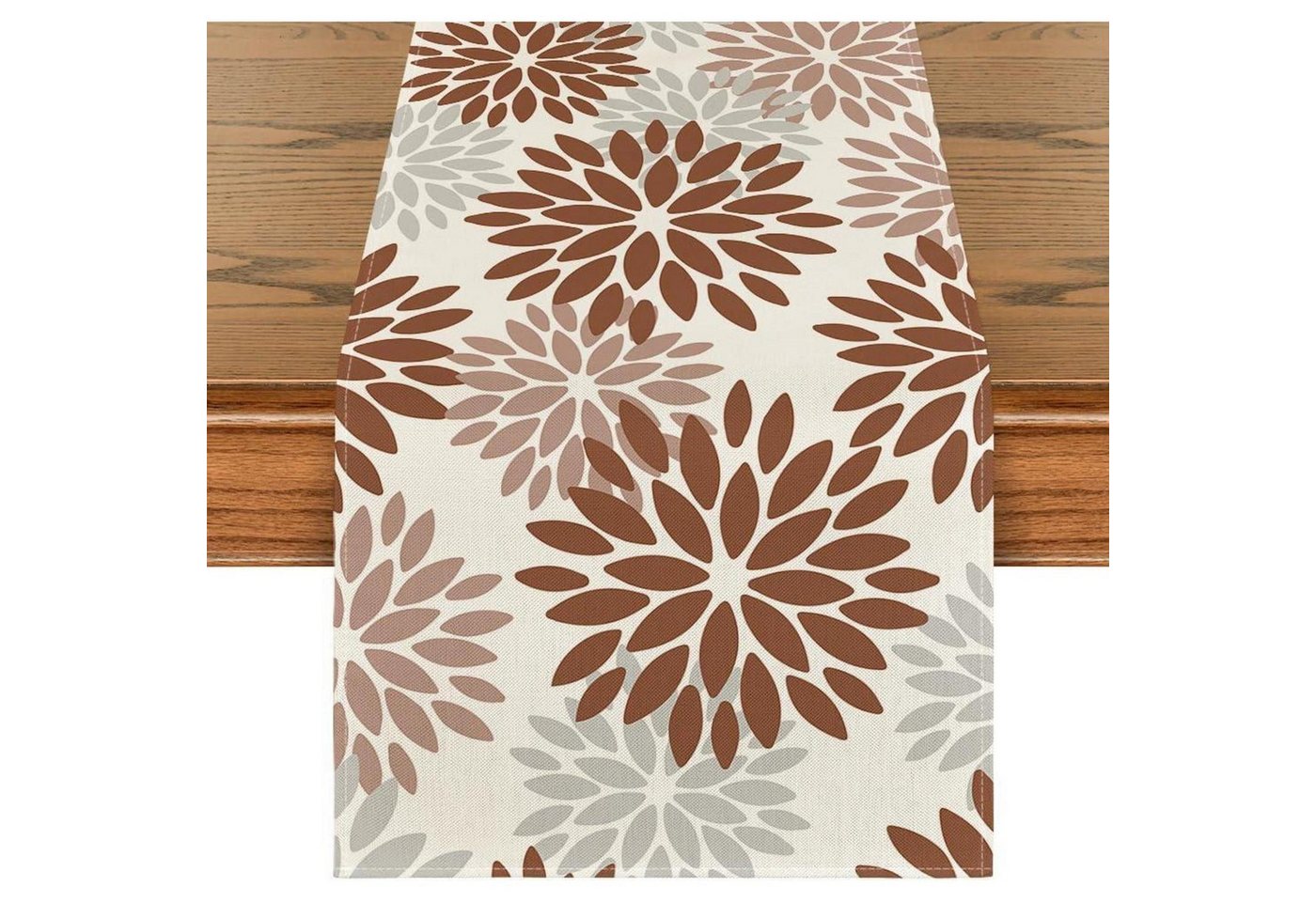 LuxusKollektion Hängedekoration Tischläufer Blumen Dahlien Herbst braun Tisch 40 x 100 cm Braun LuxusKollektion Hängedekoration Tischläufer Blumen Dahlien Herbst braun Tisch 40 x 100 cm Braun von LuxusKollektion
