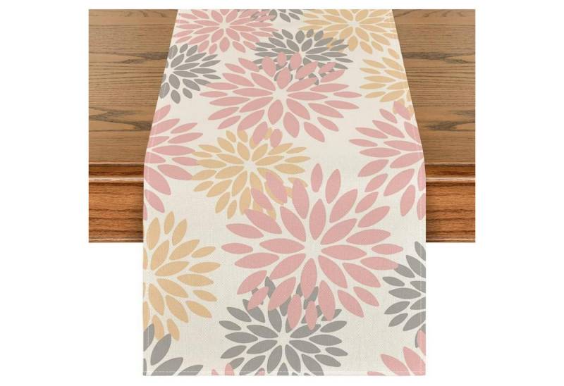 LuxusKollektion Hängedekoration Tischläufer Dahlien Blumen Frühling Deko Küche 40 x 140 cm Rosa LuxusKollektion Hängedekoration Tischläufer Dahlien Blumen Frühling Deko Küche 40 x 140 cm Rosa von LuxusKollektion