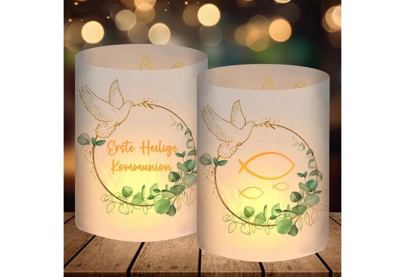 LuxusKollektion Hängedekoration Windlicht Kommunion Gastgeschenke Eukalyptus Teelicht Erstkommunion LuxusKollektion Hängedekoration Windlicht Kommunion Gastgeschenke Eukalyptus Teelicht Erstkommunion von LuxusKollektion
