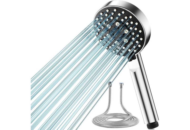 LuxusKollektion Handbrause Duschkopf Wassersparend mit Schlauch 2M 5 Strahlarten Hochdruck LuxusKollektion Handbrause Duschkopf Wassersparend mit Schlauch 2M 5 Strahlarten Hochdruck von LuxusKollektion